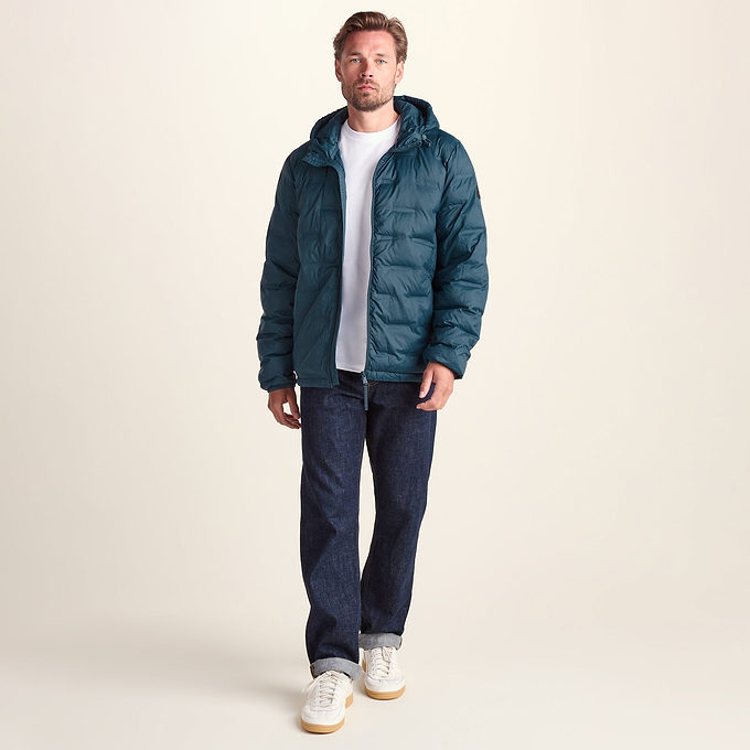 Fender Mens Shower Resistant Insulated Jacket - Petrol Green
