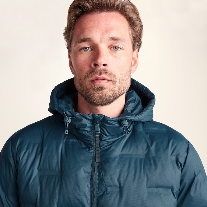 Fender Mens Shower Resistant Insulated Jacket - Petrol Green