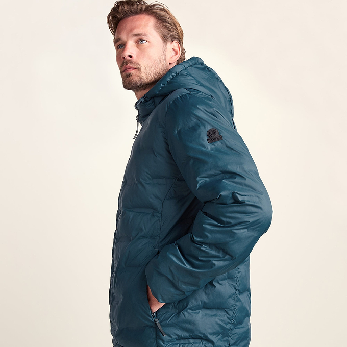 Fender Mens Shower Resistant Insulated Jacket - Petrol Green