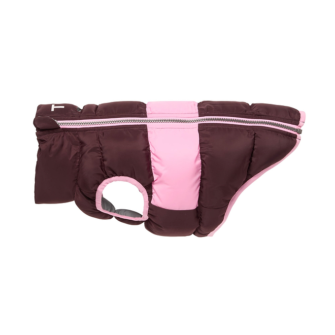 Fetch Padded Dog Coat - Huckleberry/Sandy Pink