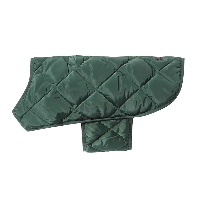 Fido Padded Dog Coat M - Racing Green