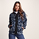 Oxford Blue Pebble Print