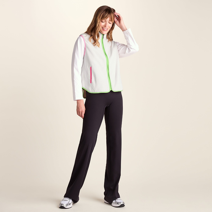 Fletcher Womens Midweight Microfleece Gilet - Vanilla