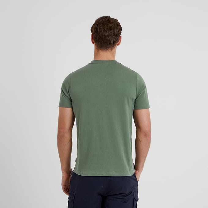 Foran Mens 100% Cotton Supersoft T-Shirt - Light Forest