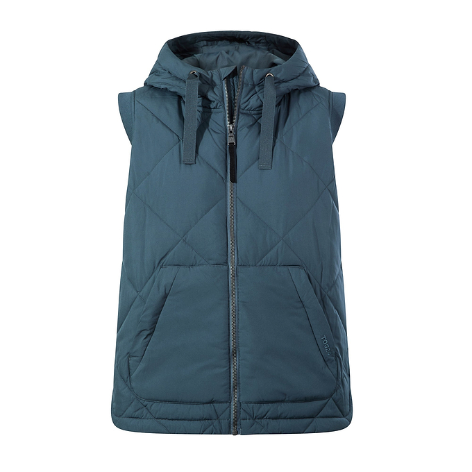 Fozard Womens Lightweight Insulated Quilted Gilet - Graphite