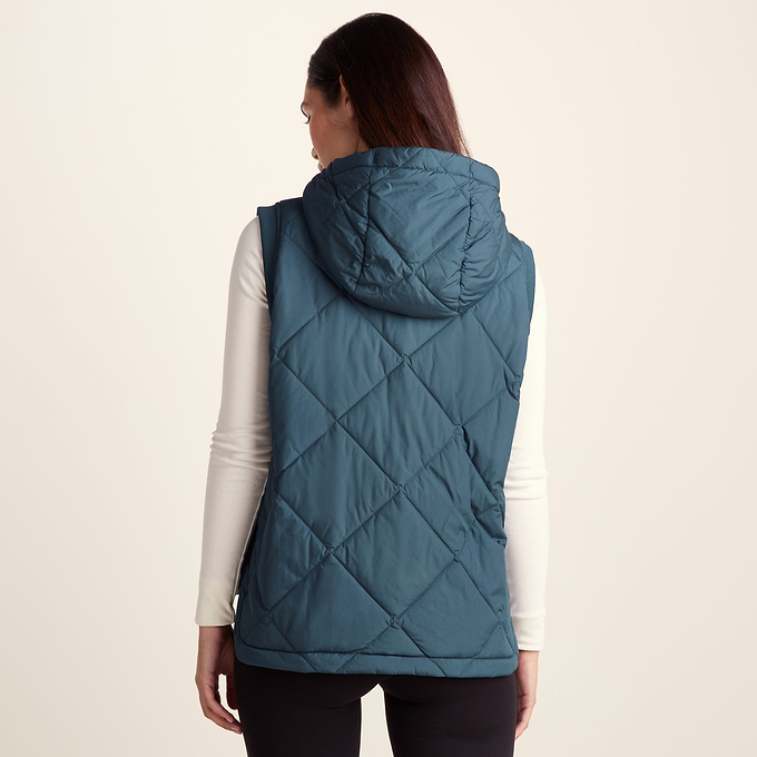 Fozard Womens Lightweight Insulated Quilted Gilet - Graphite
