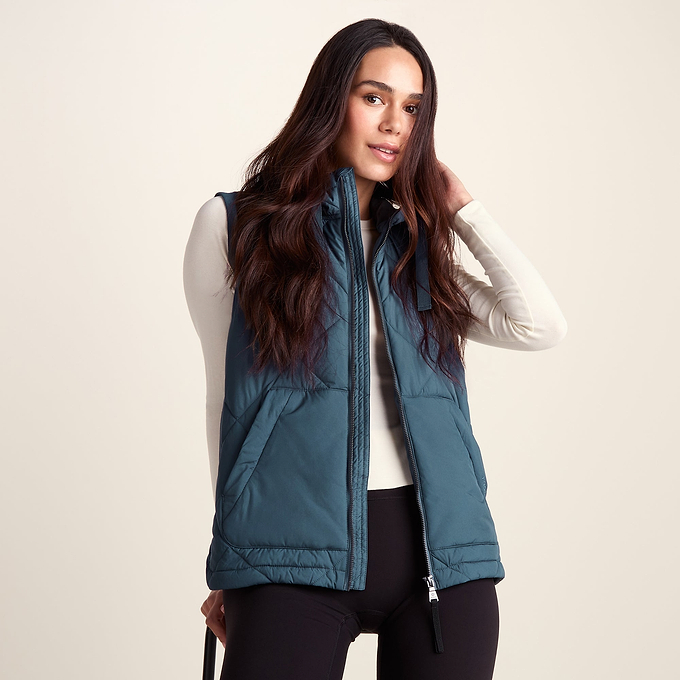 Fozard Womens Lightweight Insulated Quilted Gilet - Graphite