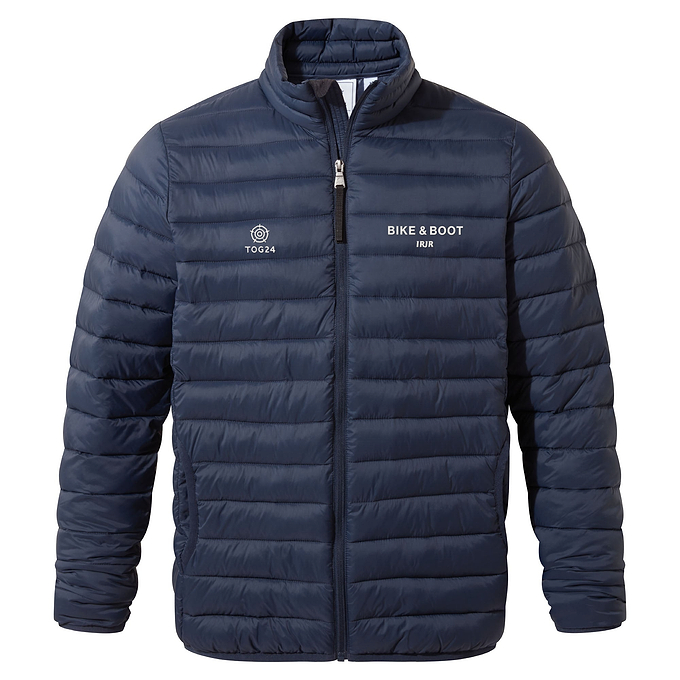 Bike & Boot Mens - Gibson Insulated Padded Jacket Dark Indigo