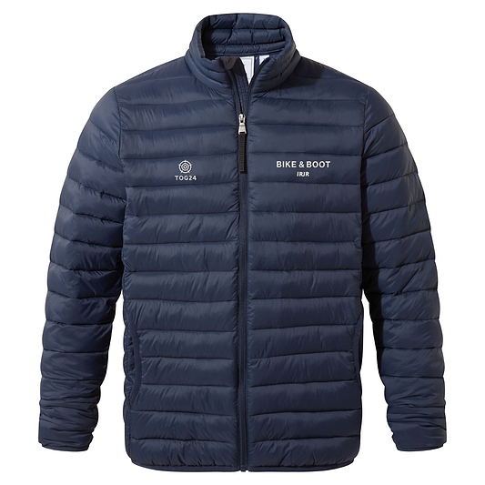 Bike & Boot Mens - Gibson Insulated Padded Jacket Dark Indigo