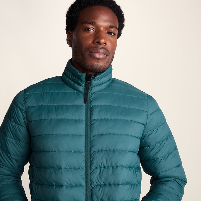 Gibson Mens Insulated Padded Jacket - Dark Turquoise