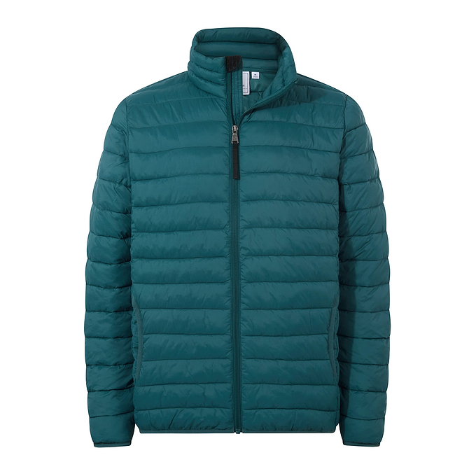 Gibson Mens Insulated Padded Jacket - Dark Turquoise