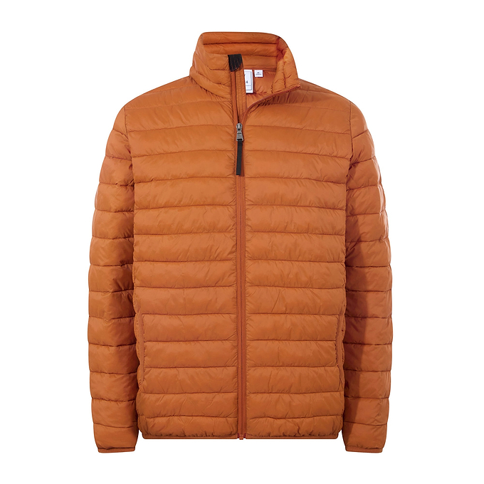 Gibson Mens Insulated Padded Jacket - Mahoganey