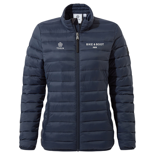 Bike & Boot Womens - Gibson Insulated Padded Jacket Dark Indigo