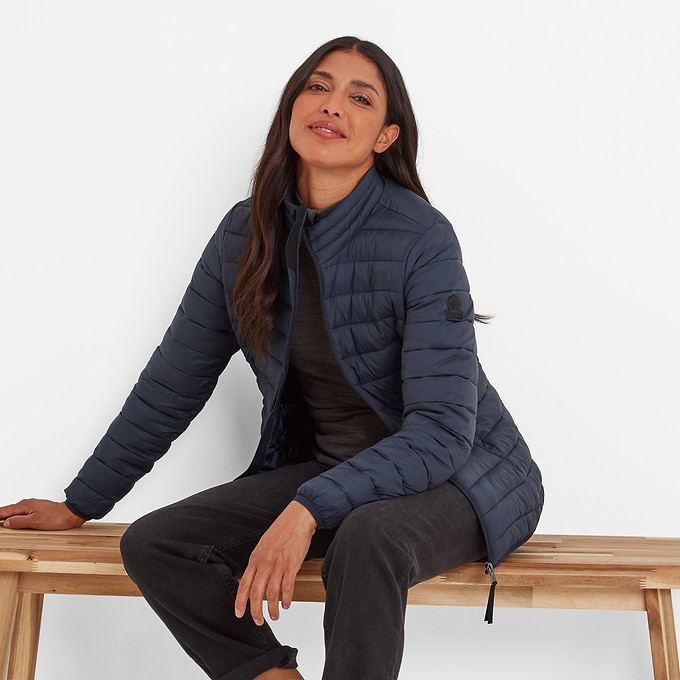 Gibson Womens Insulated Padded Jacket - Dark Indigo