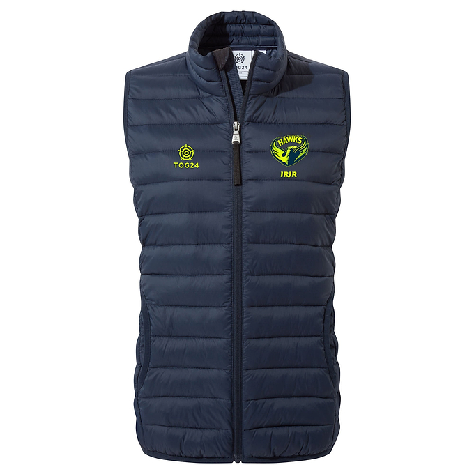 West Yorkshire Hawks Womens - Gibson Padded Gilet Dark Indigo