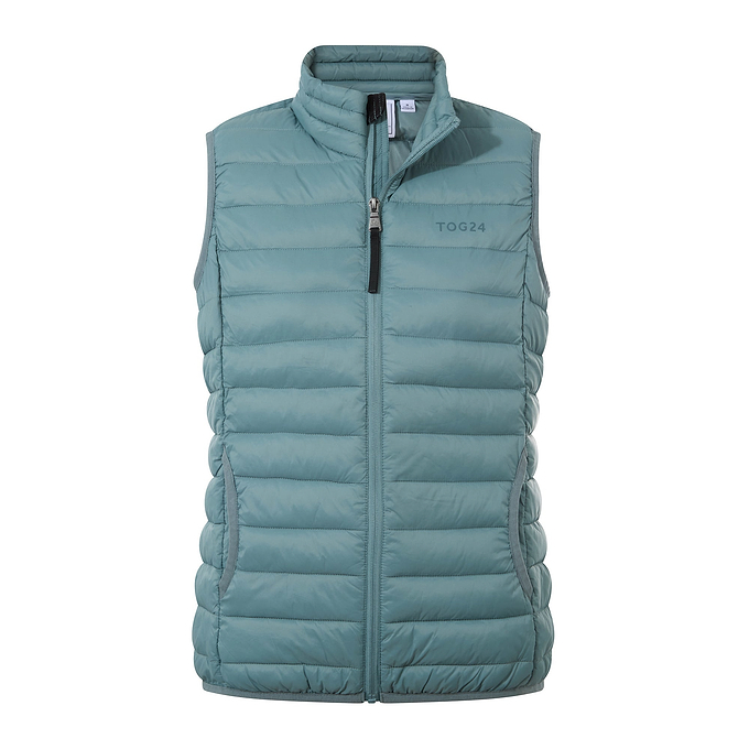 Gibson Womens Insulated Padded Gilet - Smokey Teal