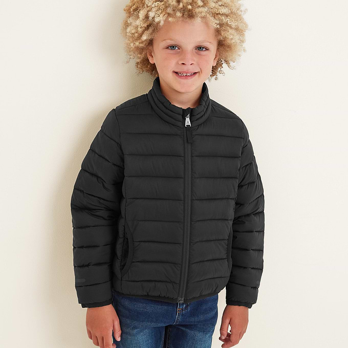 Gibson Kids Insulated Padded Jacket - Black