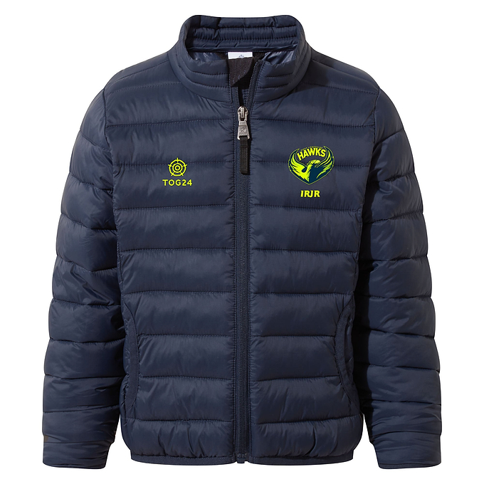 West Yorkshire Hawks Kids - Gibson Padded Jacket Dark Indigo