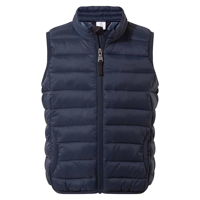 Gibson Kids Insulated Padded Gilet - Dark Indigo