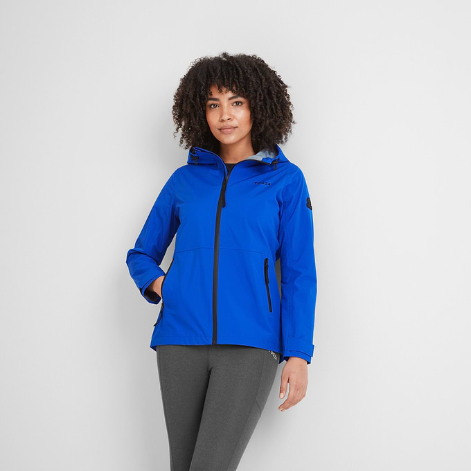 Glyder Womens Performance Waterproof Jacket - Ultra-Marine Blue