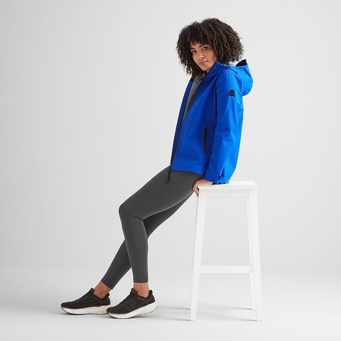 Glyder Womens Performance Waterproof Jacket - Ultra-Marine Blue