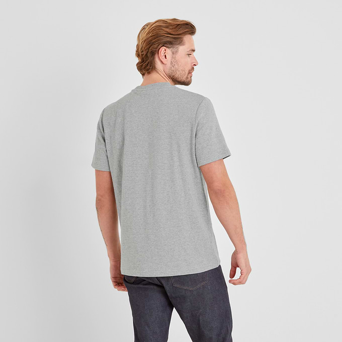 Goodman Mens Supersoft T-Shirt - Light Grey Marl