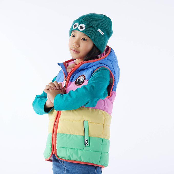 Gotland Kids Shaun the Sheep Gilet - Blueberry
