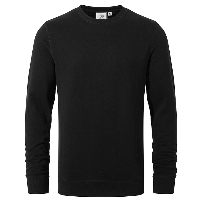 Greetland Mens Sweat - Black