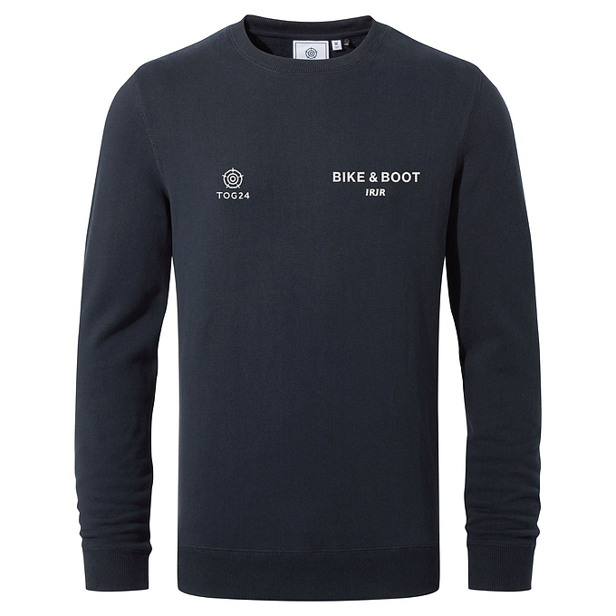 Bike & Boot Mens - Greetland Sweat Dark Indigo