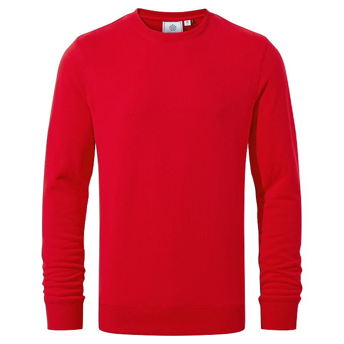 Greetland Mens Sweat - Jalapeno Red
