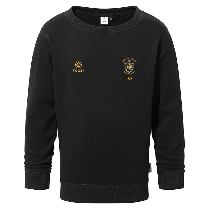 Brighouse Town FC Kids - Greetland Sweat Black