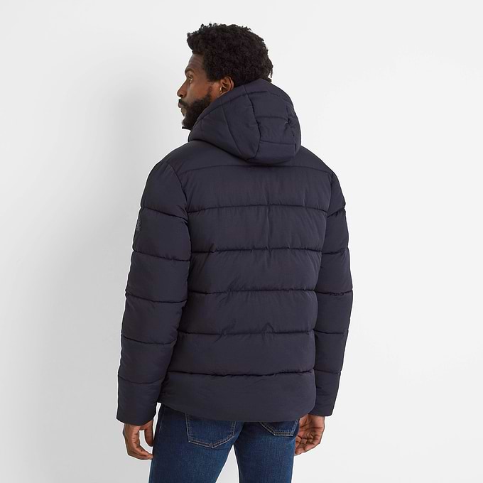Hamilton Mens Padded Parka - Black