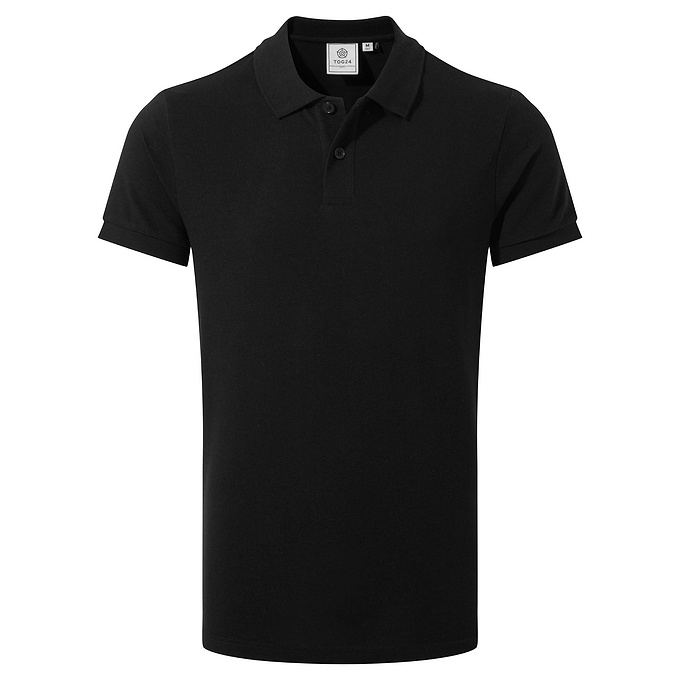 Hamerton Mens Polo Shirt - Black