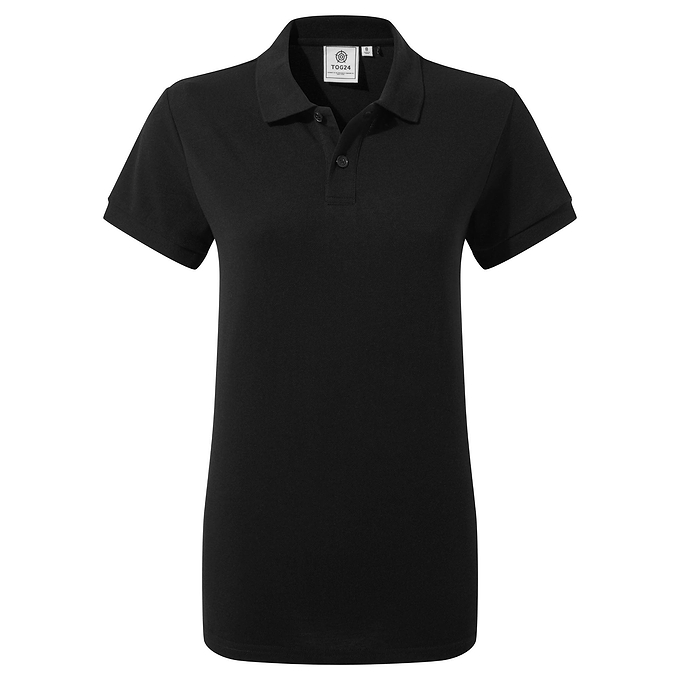 Hamerton Womens Polo Shirt - Black