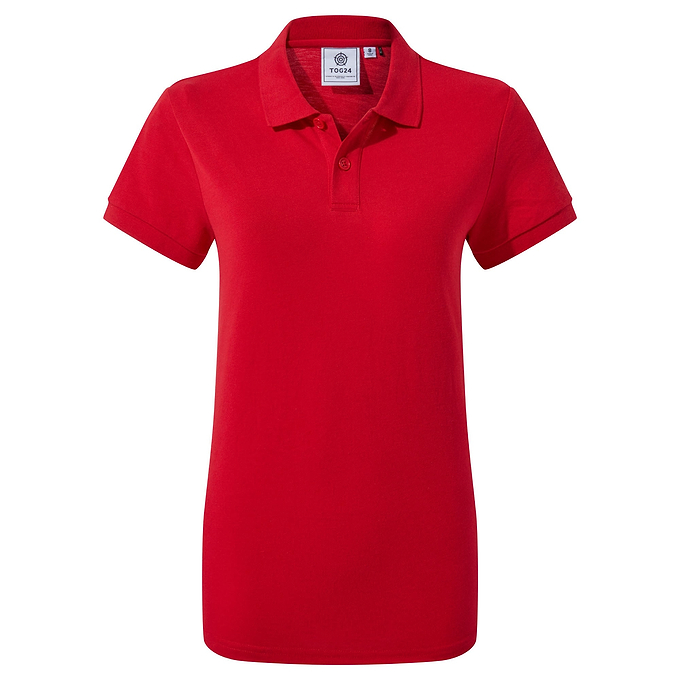 Hamerton Womens Polo Shirt - Jalapeno Red