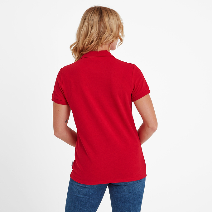 Hamerton Womens Polo Shirt - Jalapeno Red