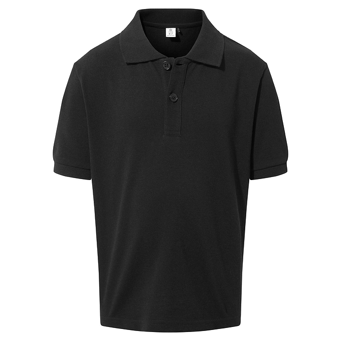 Hamerton Kids Polo Shirt - Black