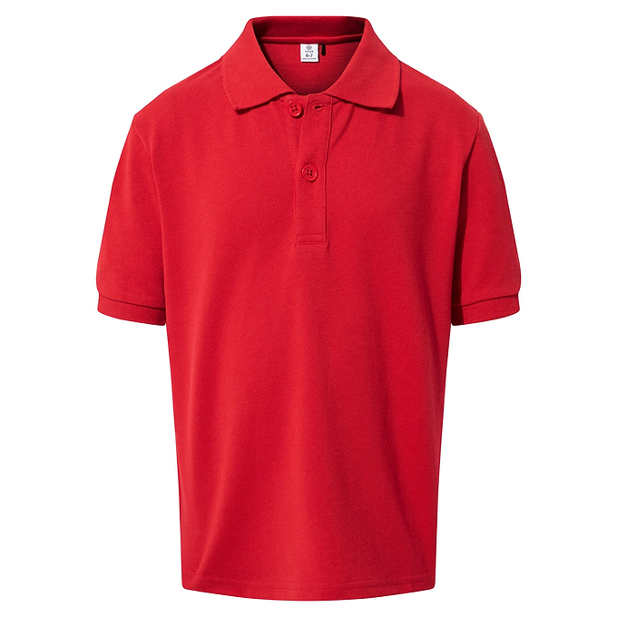 Hamerton Kids Polo Shirt - Jalapeno Red