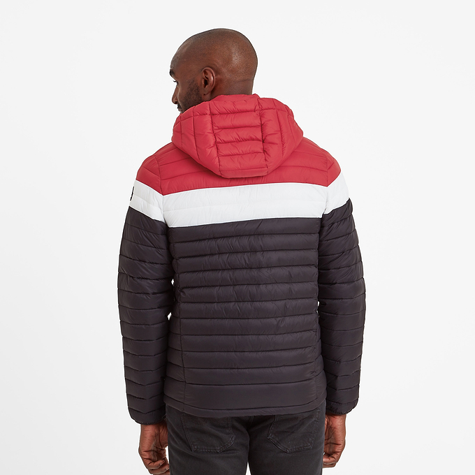 Harden Mens Jacket - Black/Red/White