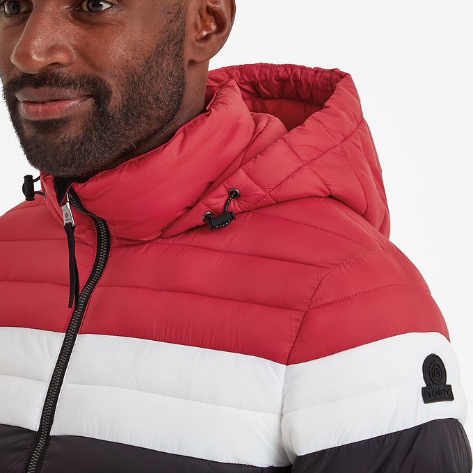 Harden Mens Jacket - Black/Red/White