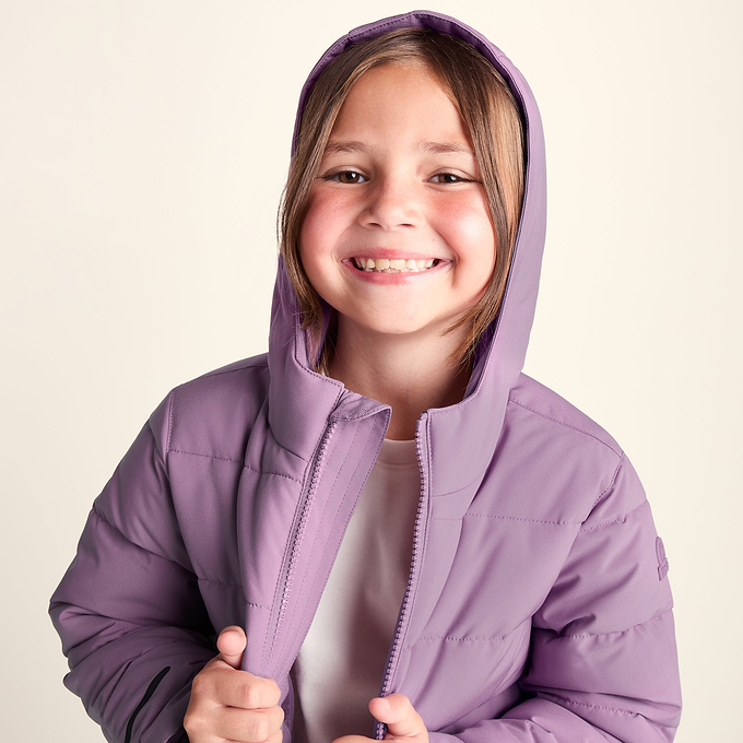 Harecroft Kids Padded Jacket - Heather Purple