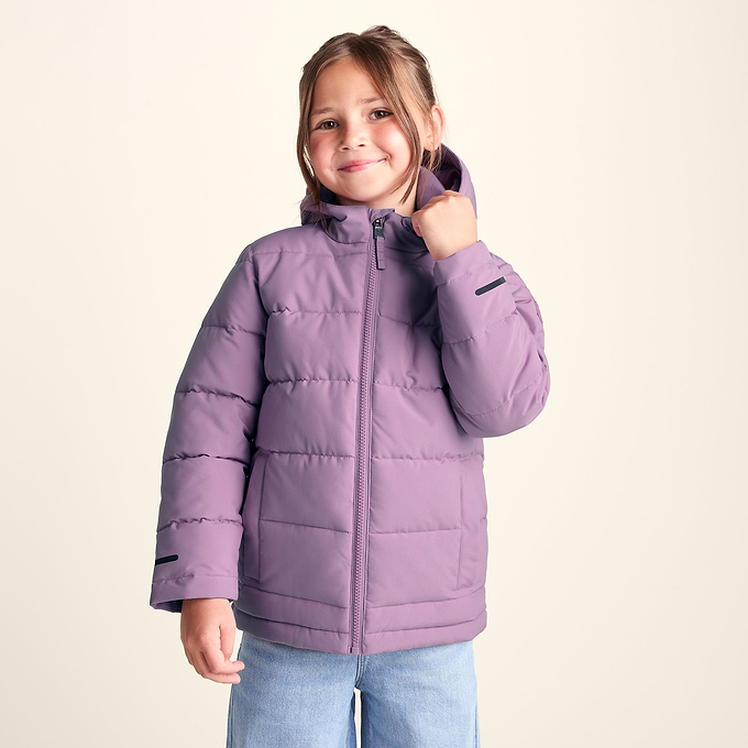 Harecroft Kids Padded Jacket - Heather Purple