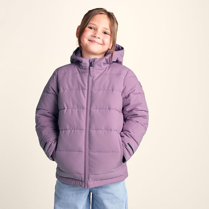 Harecroft Kids Padded Jacket - Heather Purple
