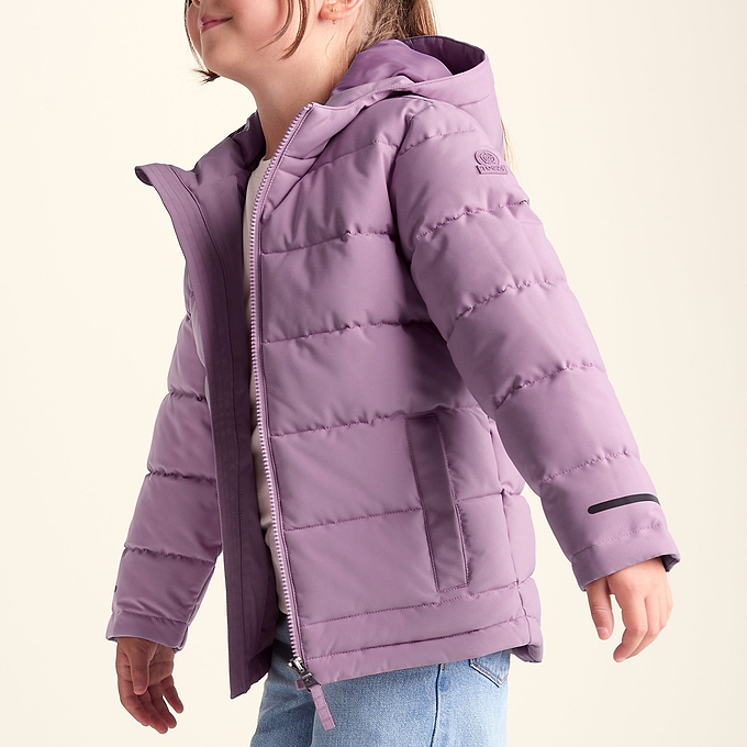Harecroft Kids Padded Jacket - Heather Purple