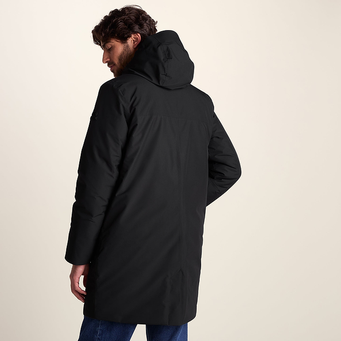 Harris Mens Waterproof Insulated Parka - Black
