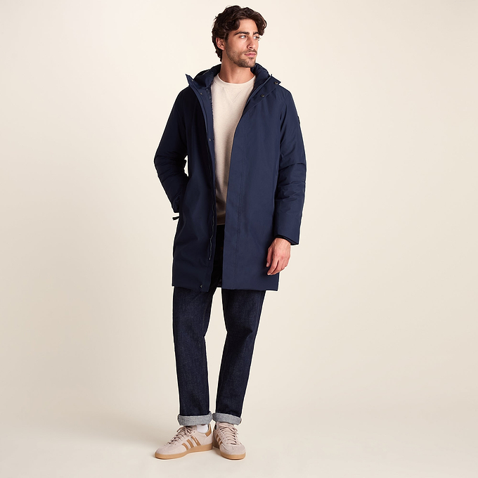 Harris Mens Waterproof Insulated Parka - Dark Marine