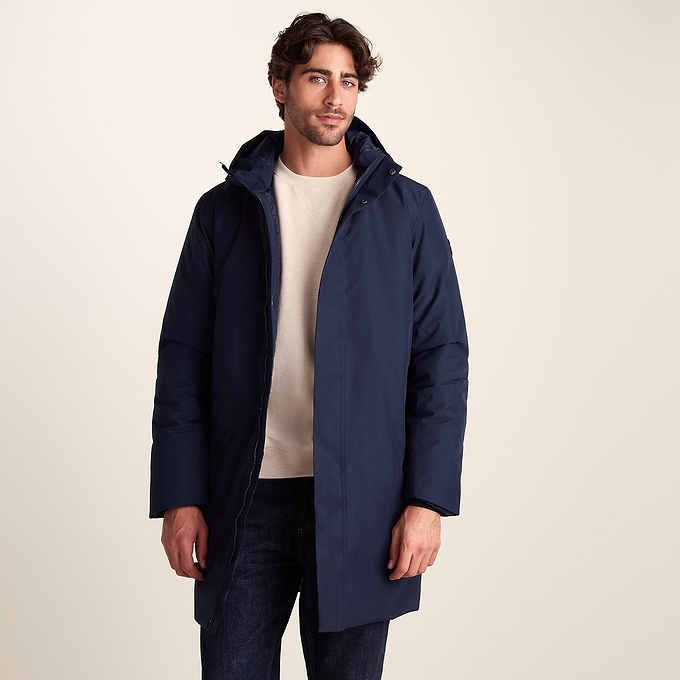 Harris Mens Waterproof Insulated Parka - Dark Marine