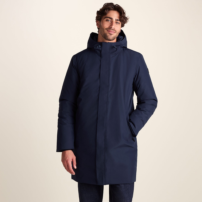 Harris Mens Waterproof Insulated Parka - Dark Marine