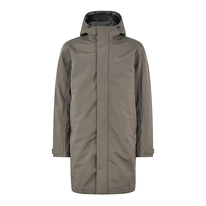 Haydon Mens Waterproof 3in1 Jacket - Ash Brown