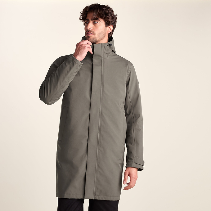 Haydon Mens Waterproof 3in1 Jacket - Ash Brown
